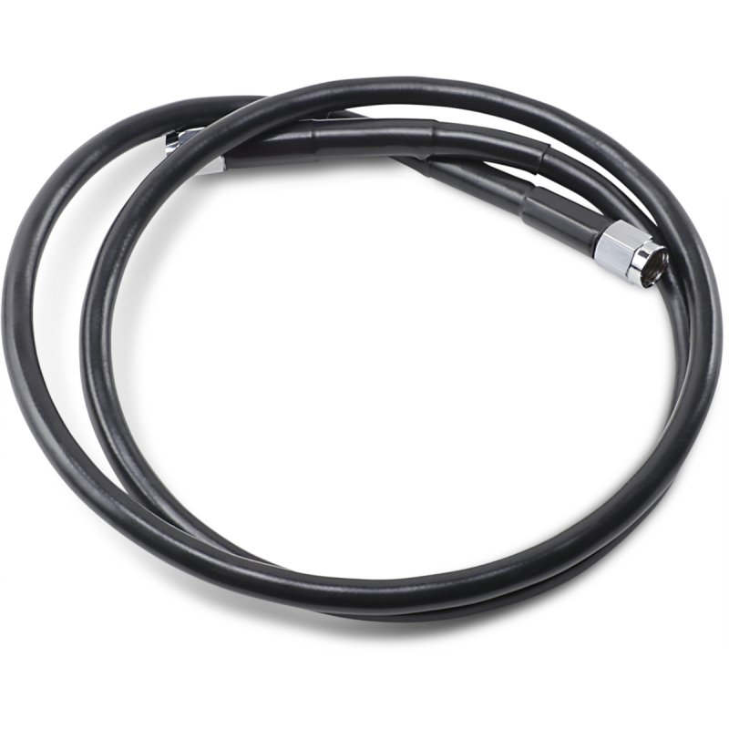 DRAG SPECIALTIES BLACK S/S BRAKE LINE 40" 840-BLK