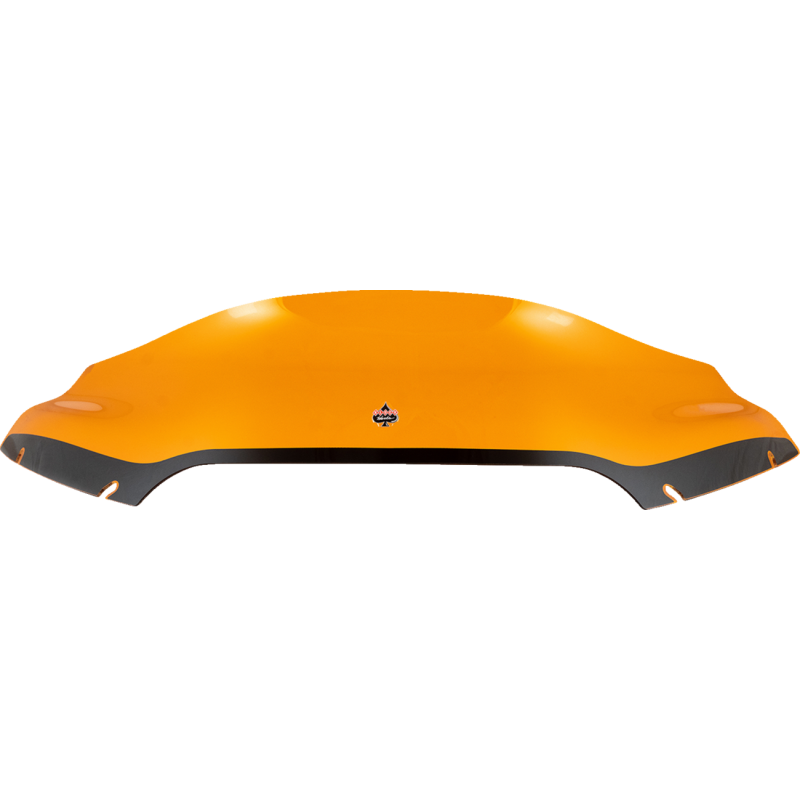 KLOCK WERKS WINDSHIELD FLARE FLTR 6" SPORT ORANGE KWW-01-0661