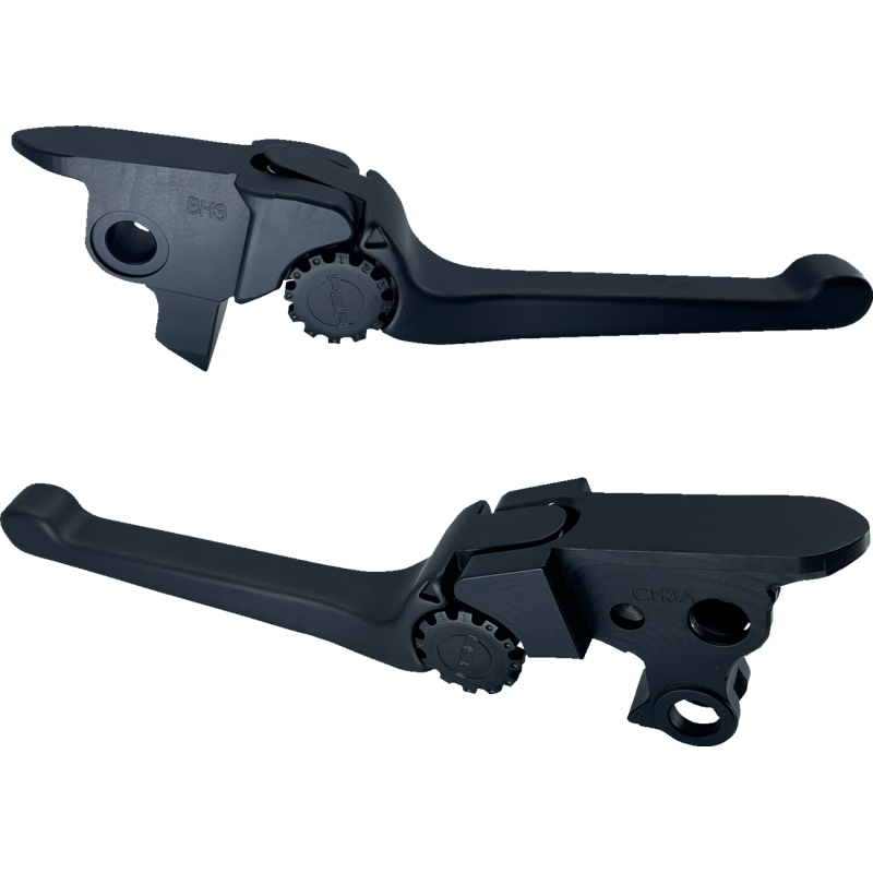 POWERSTANDS RACING LEVER SET HD ANTHEM BLK 12-00666-22
