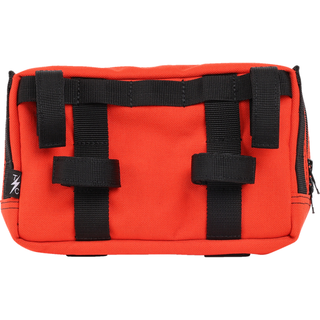 THRASHIN SUPPLY CO. BAG HANDLEBAR TSC PLUS ORANGE THB-0028