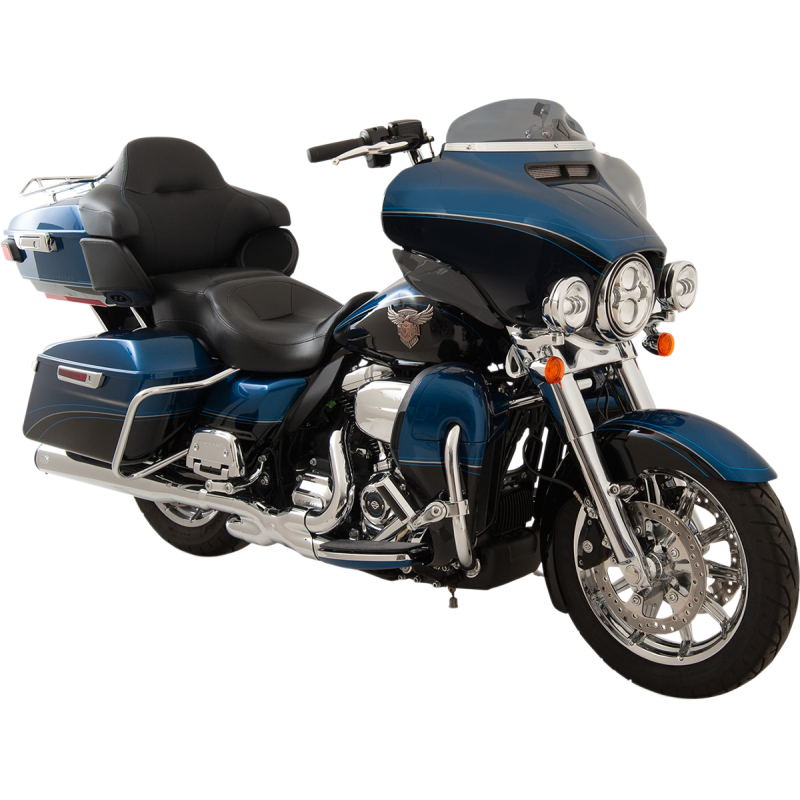 KLOCK WERKS WINDSHIELD FLR SL14-19 FLHT 4" DRK SMK KWW-01-0405