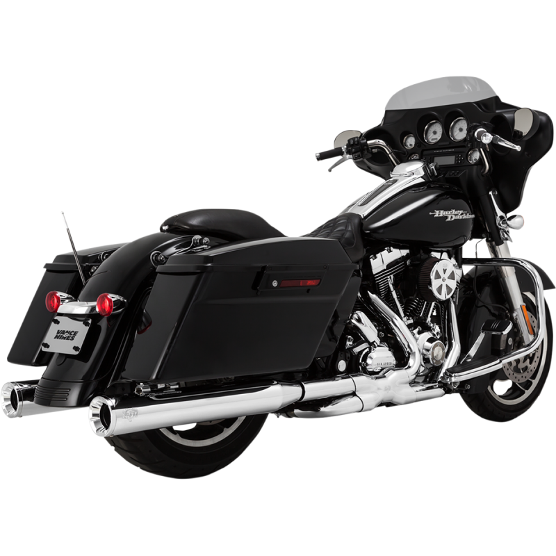 VANCE & HINES 95-16 FL MUFFLERS 4"CHROME *2 16703