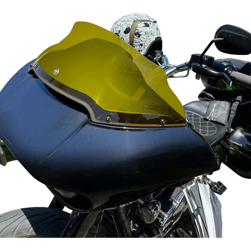 KLOCK WERKS WINDSHIELD FLARE FLTR 9" SPORT YELLOW KWW-01-0669