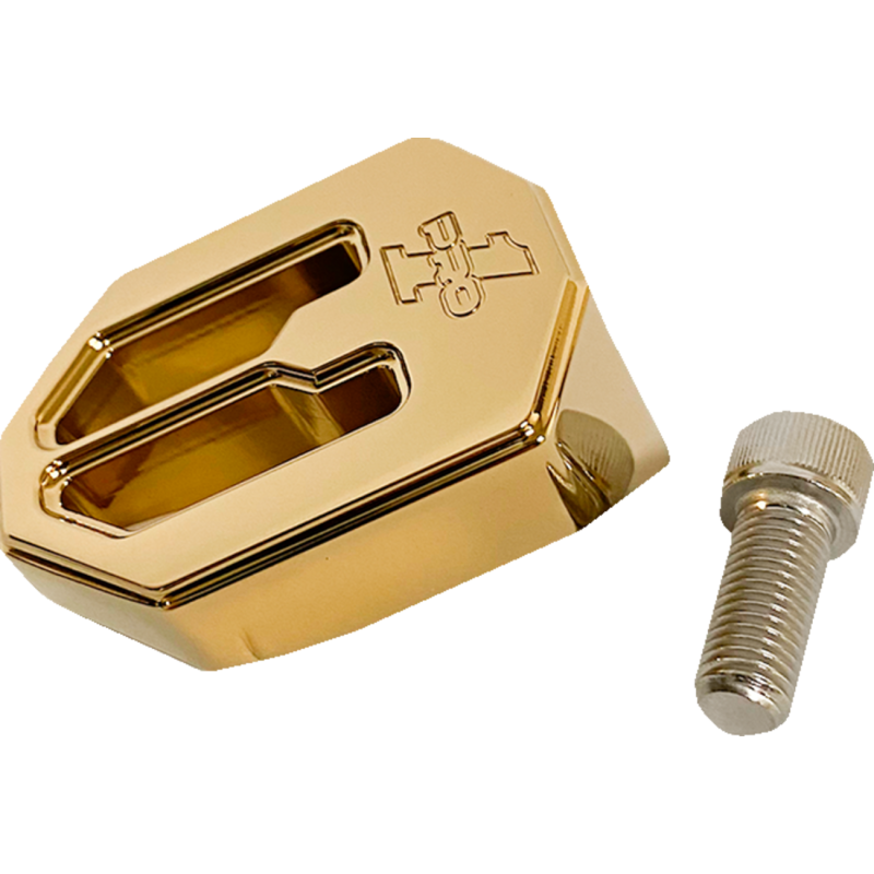PRO-ONE PERF.MFG. TOURING SHIFTER PEG, GOLD TITANIUM NITRIDE COATED 500748TIN