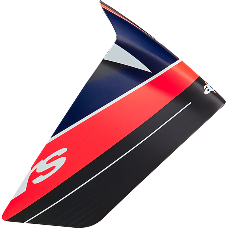 ALPINESTARS (ROAD) S-R10 TEAM RACE SPOILER - BLK/RD/BL 8953424-1383