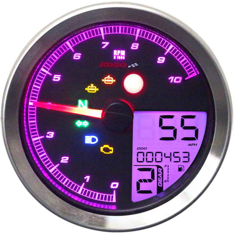 KOSO NORTH AMERICA TACH MULTI METR HD-04 BK BA051211