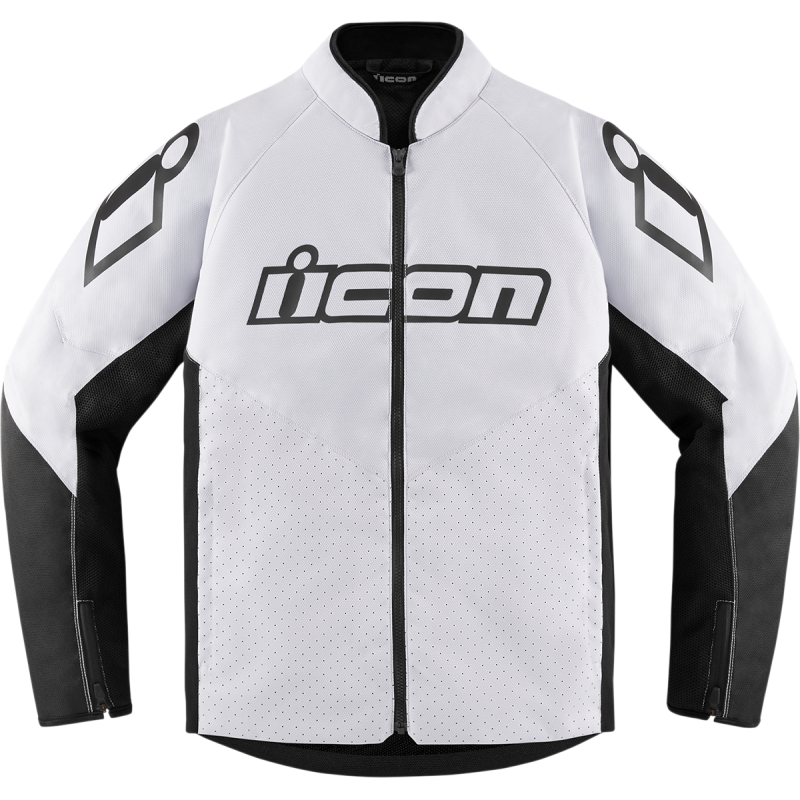 ICON HOOLIGAN CE JACKET WH MD 2820-5798