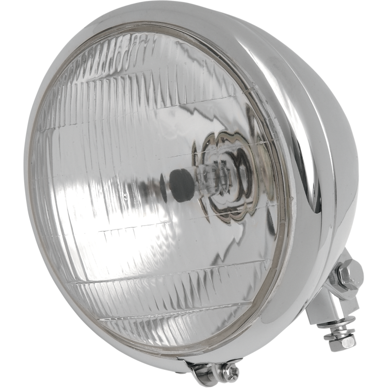 DRAG SPECIALTIES 6-1/2" BOTT MNT H/LIGHT W/ H-4 BULB DS-280101