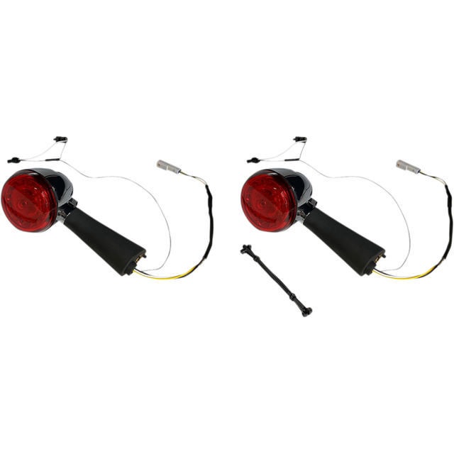 CUSTOM DYNAMICS TSIGNAL R CHR RED SCOUT PB-SCOUT-RR-CR