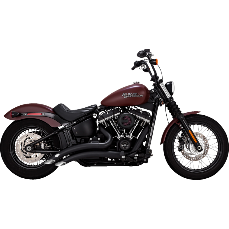 VANCE & HINES EXHAUST BIG RADIUS BLK PCX 18+ST 46377