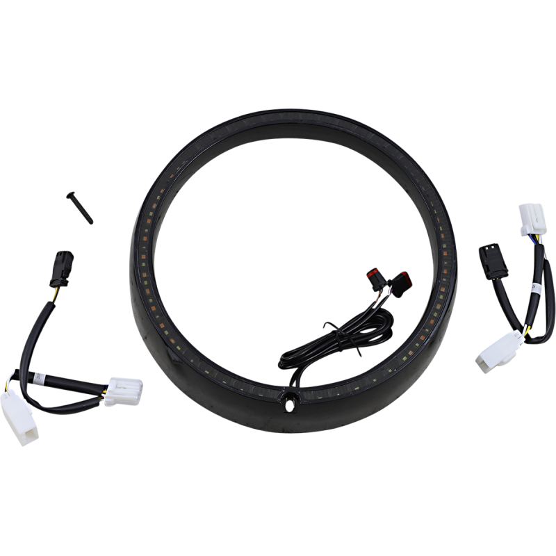 CUSTOM DYNAMICS TRIM RING BLK STD TSGNAL PB-7TR-AW-2B