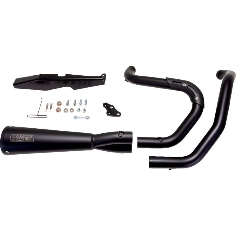 VANCE & HINES EXHAUST 2:1 SS BLK 4-13 XL 47627