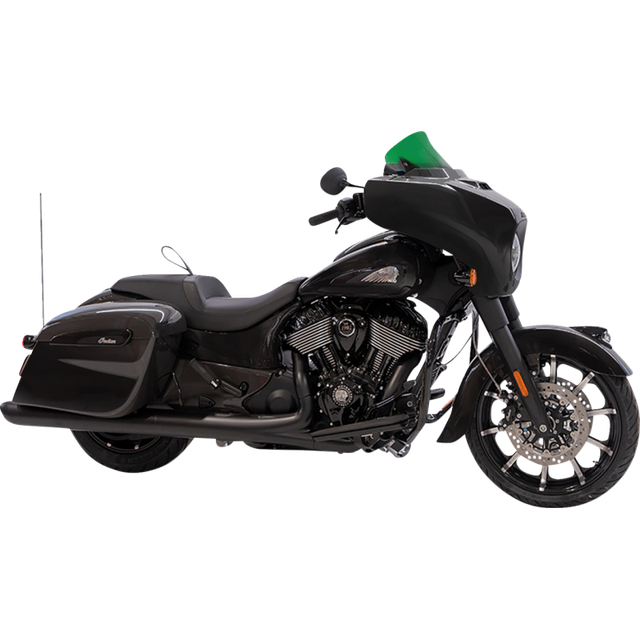 KLOCK WERKS CHIEFTAIN - 14-24 - FLR WINDSHIELD - 10"GREEN KWW-04-0639