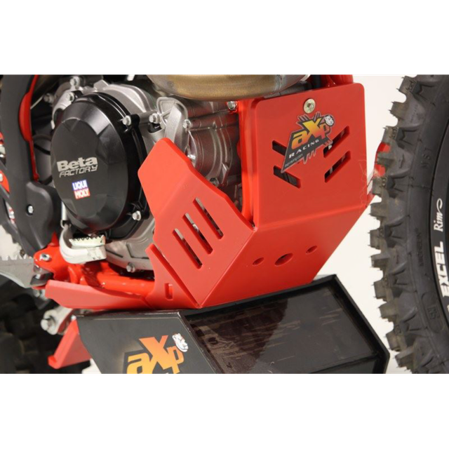 AXP RACING XTR SKIDPLATE 8MM BET 350-RR-450RR RED AX1558