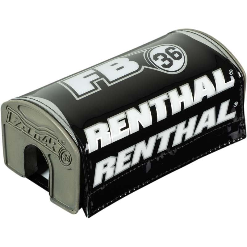 RENTHAL RENTHAL FATBAR36 BAR PAD BLACK/SILVER/WHITE P341 P341