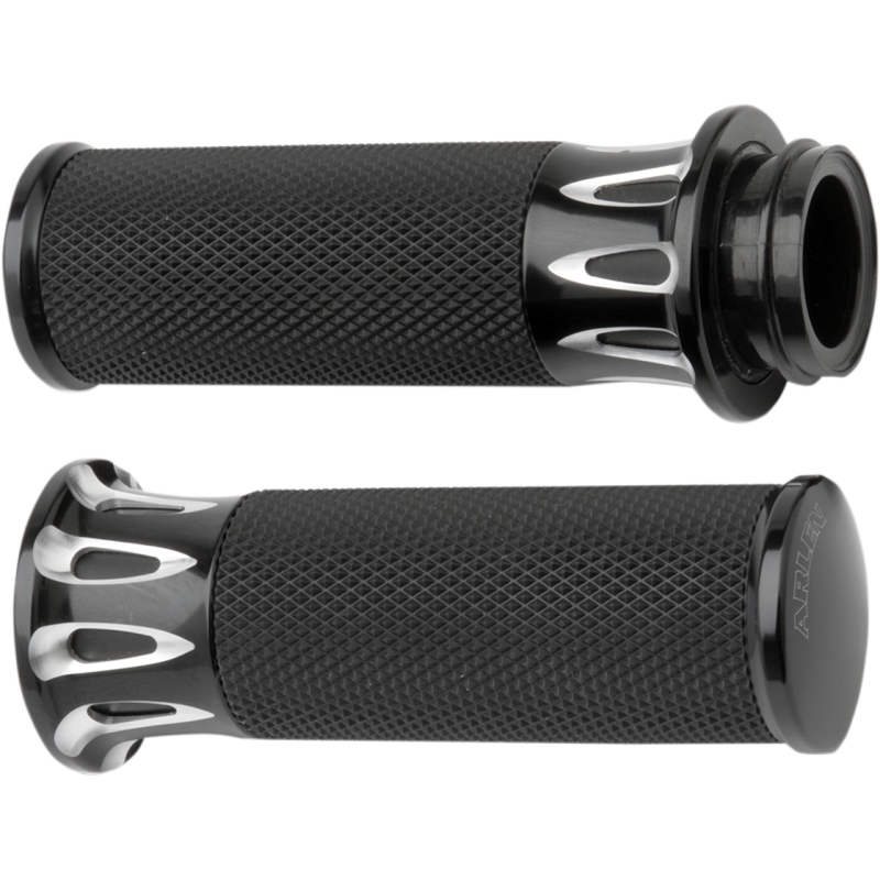 ARLEN NESS GRIPS DC H-D FBW LONG BLK 07-319
