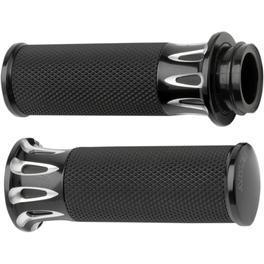 ARLEN NESS GRIPS DC H-D FBW LONG BLK 07-319