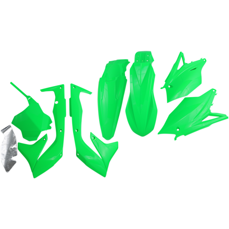 UFO BODY KIT KX450F FLO GREEN KAKIT226-AFLU