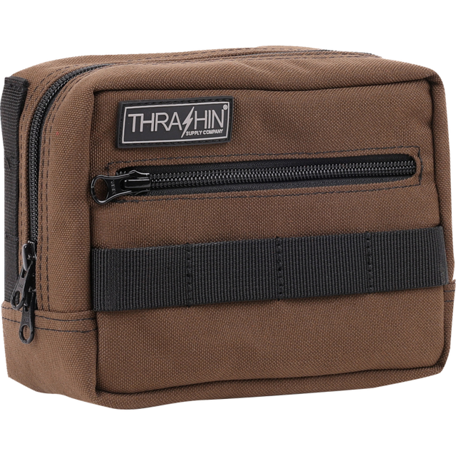 THRASHIN SUPPLY CO. BAG HANDLEBAR TSC BROWN THB-0006
