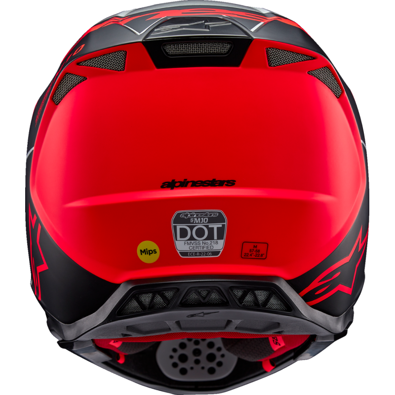 ALPINESTARS HELMET SM10 FLOOD S/B/O M 8300923-1954-M