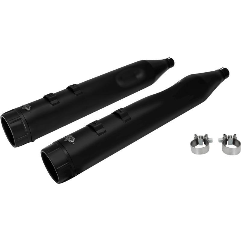 VANCE & HINES 95-16 FL TORQUER 450 MUFFLERS BLK 46673