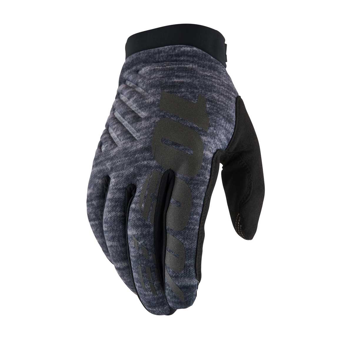 100% BRISKER GLOVES HEATHER GREY XL 10003-00023