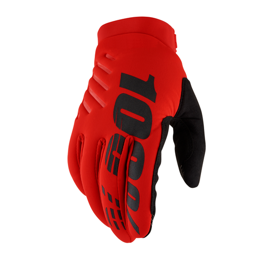 100% BRISKER GLOVES RED 2XL 10003-00034