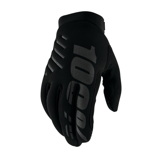 100% BRISKER YOUTH GLOVES BLACK S 10004-00000