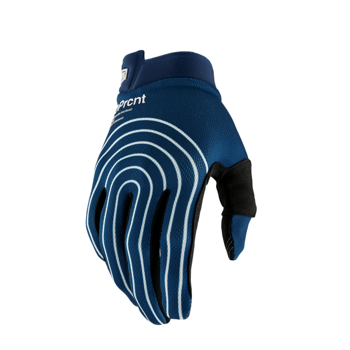100% ITRACK GLV REWOUND NAVY M 10008-00051