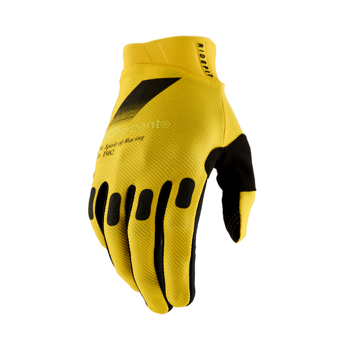 100% RIDEFIT GLV YEL S 10010-00060