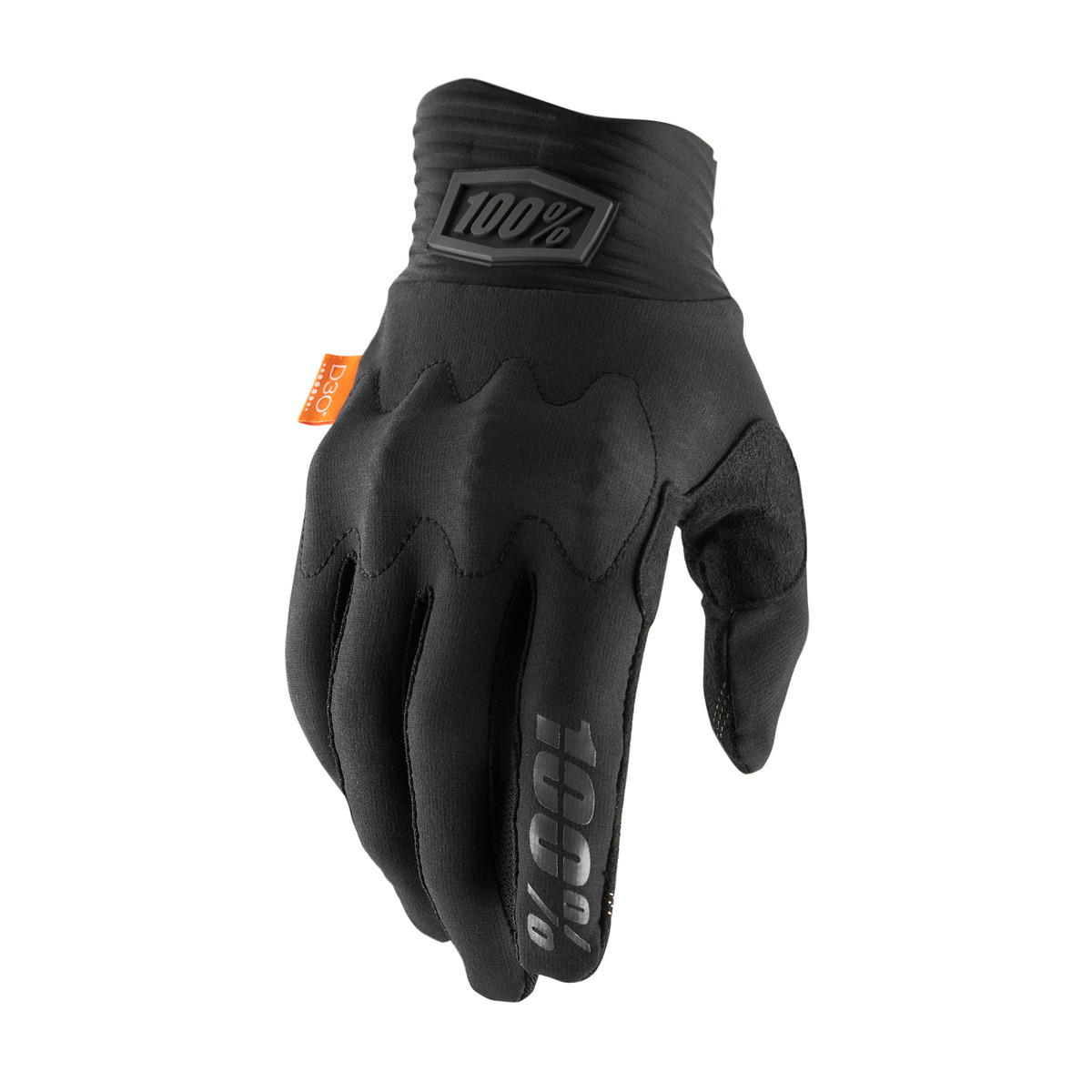 100% COGNITO D3O GLOVES BLACK S 10014-00005