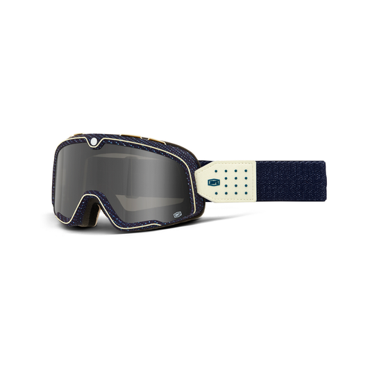 100% BARSTOW GOG DENIM DARK SMOKE LENS 50000-00019