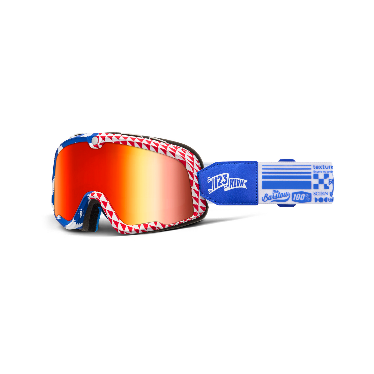 100% BARSTOW ARTIST SERIES 123 KLAN RED MIRR 50000-00023