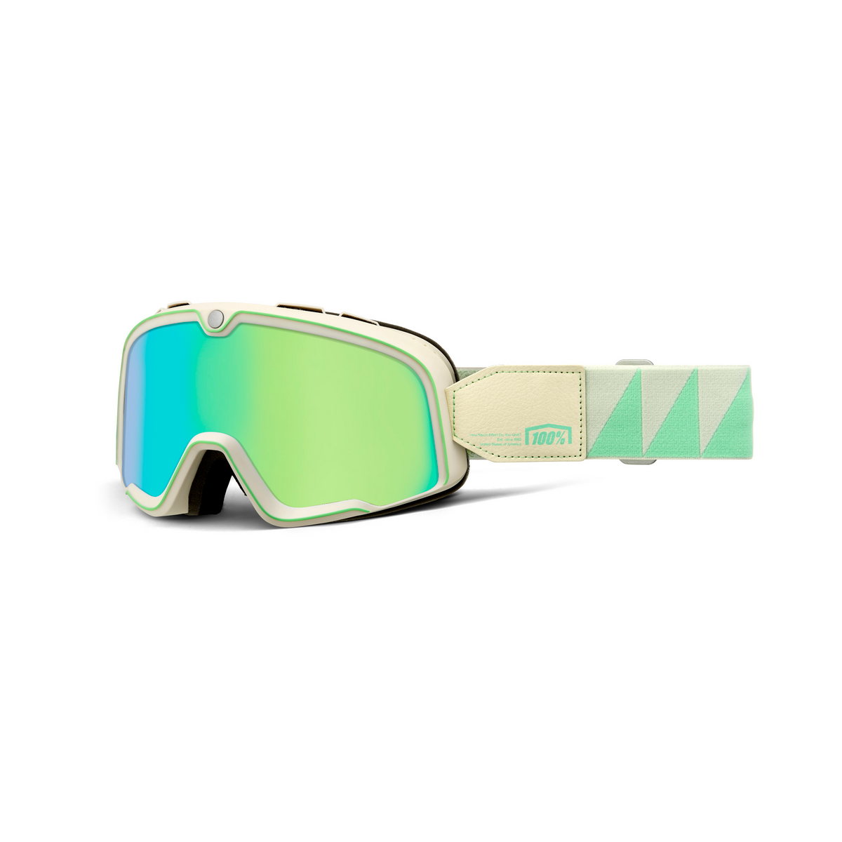100% BARTSOW KLIPP GREEN MIRROR 50000-00026
