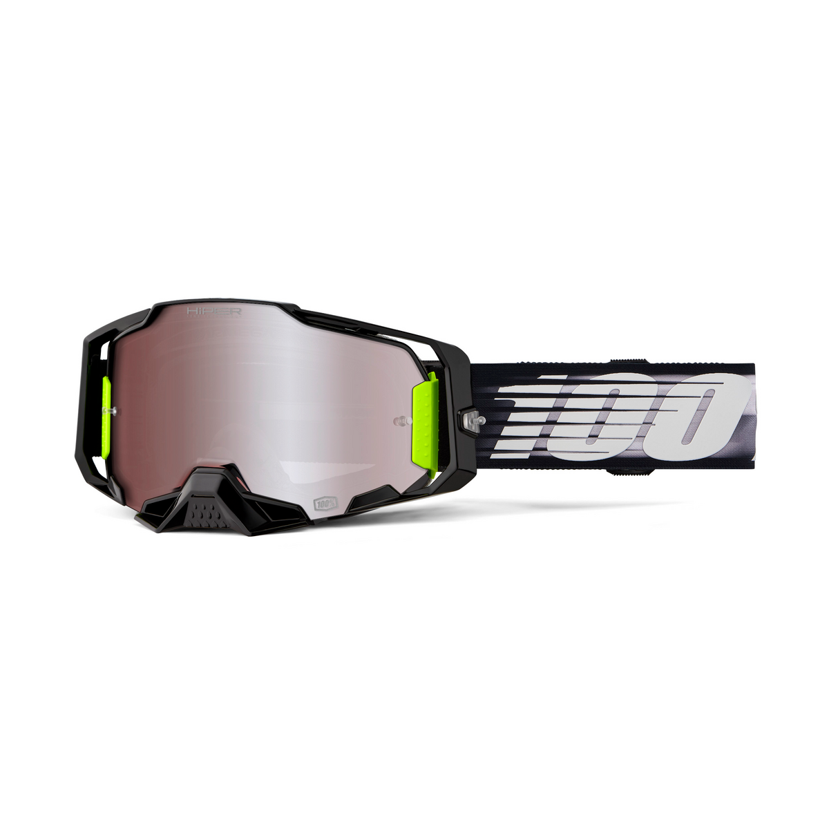 100% ARMEGA HIPER LIGHTSPEED SILV MIRROR 50003-00014