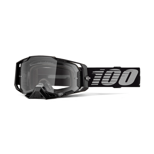 100% ARMEGA GOG BLACK CLEAR LENS 50004-00030