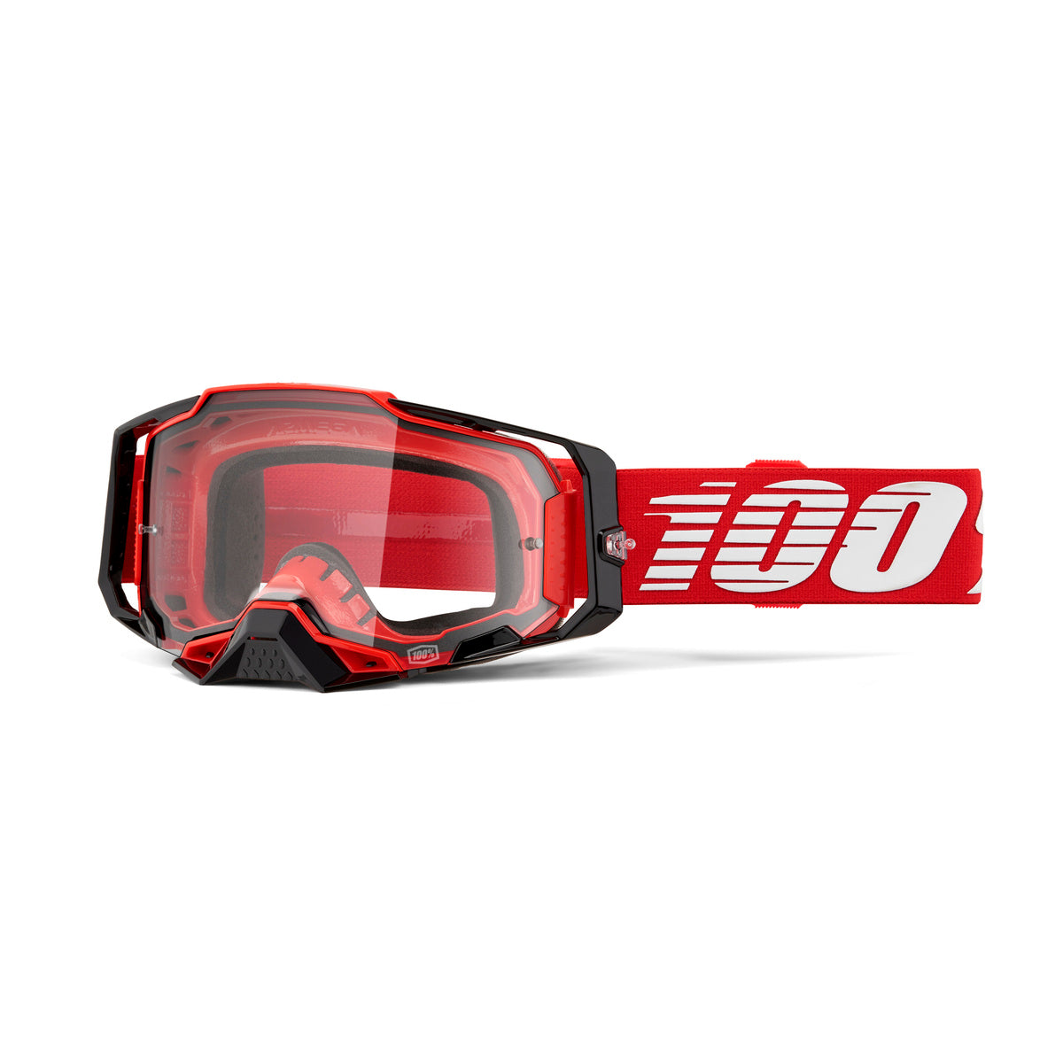 100% ARMEGA GOG RED CLR LENS 50004-00033