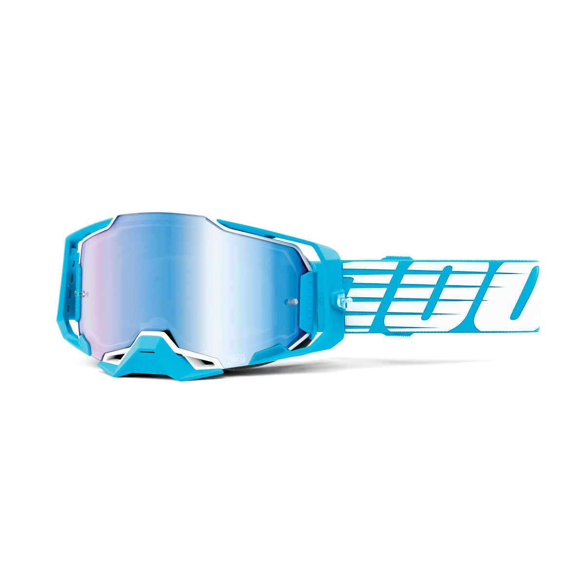 100% ARMEGA GOG OVERSIZED SKY MIRROR BLUE 50005-00010
