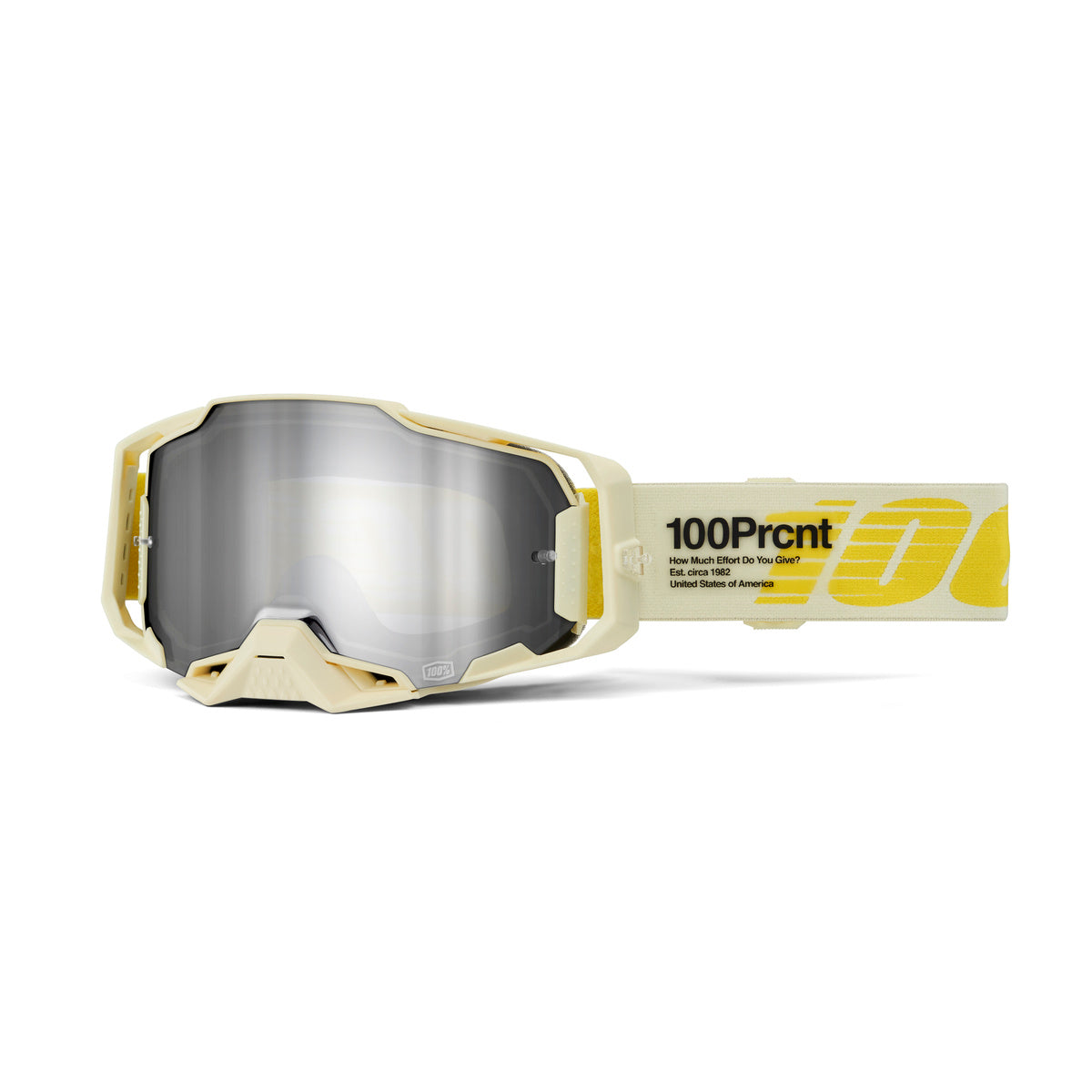 100% ARMEGA GOG BARELY MIRROR SIL LENS 50005-00026