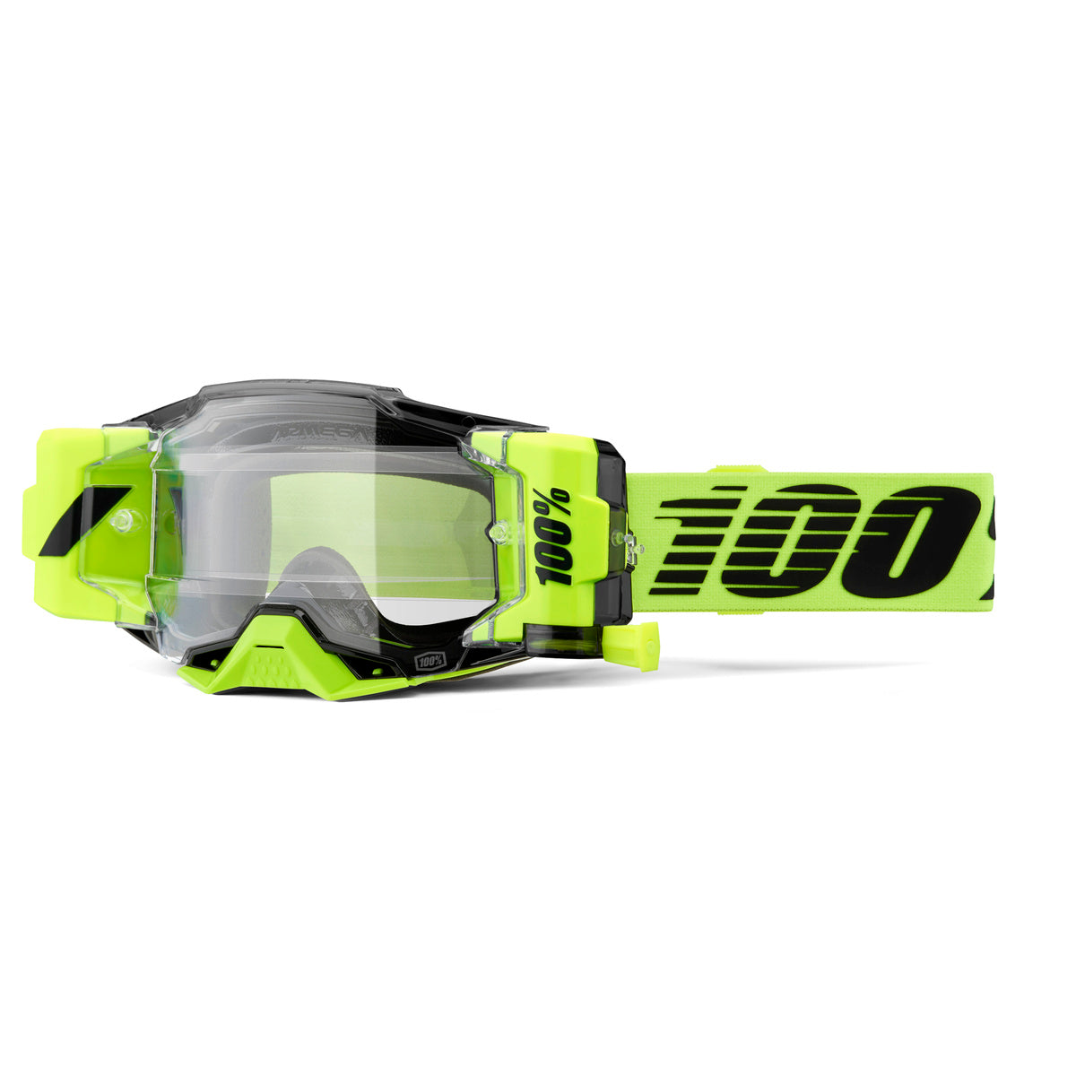 100% ARMEGA FORECAST GOG NEON YEL CLR LENS 50006-00007
