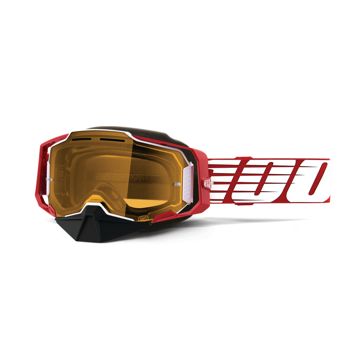 100% ARMEGA SNO GOG OVERSIZED DEEP RED YELLOW 50007-00006