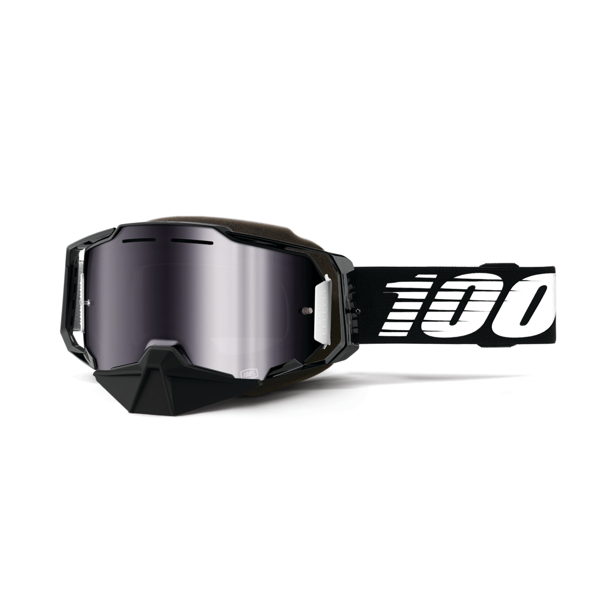100% ARMEGA SNO GOG BLACK MIRROR SILVER FLASH 50008-00001