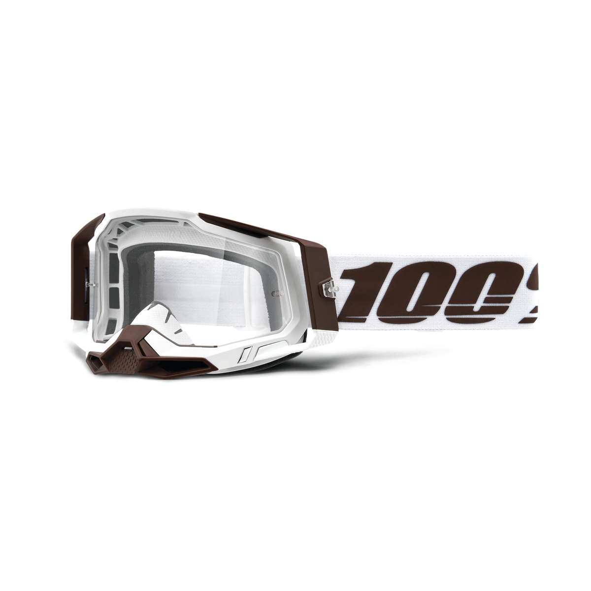 100% RACECRAFT 2 GOG SNOWBIRD CLEAR LENS 50009-00007