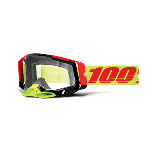 100% RACECRAFT 2 GOG WIZ CLEAR LENS 50009-00010