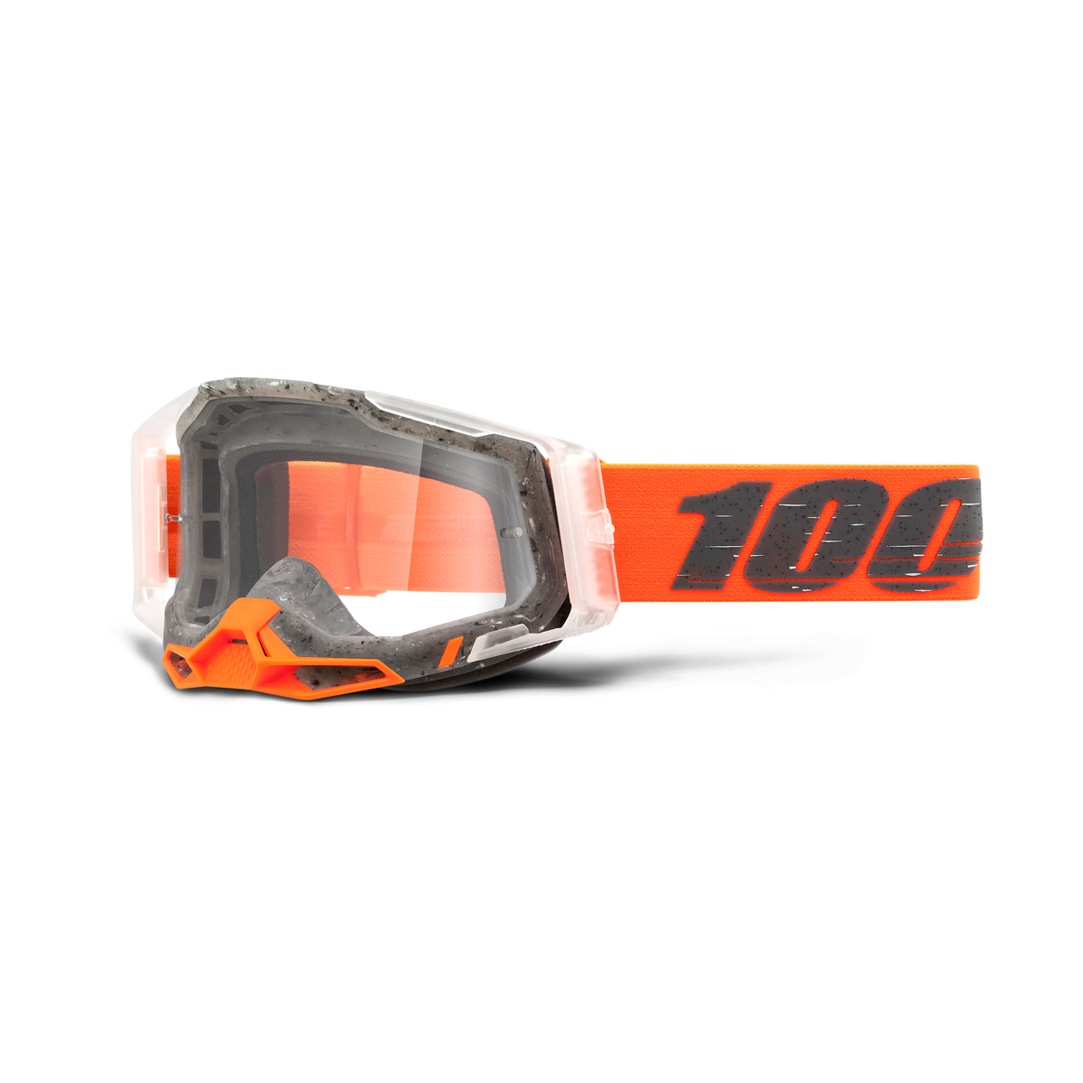 100% RACECRAFT 2 GOG SCHRUTE CLEAR LENS 50009-00014