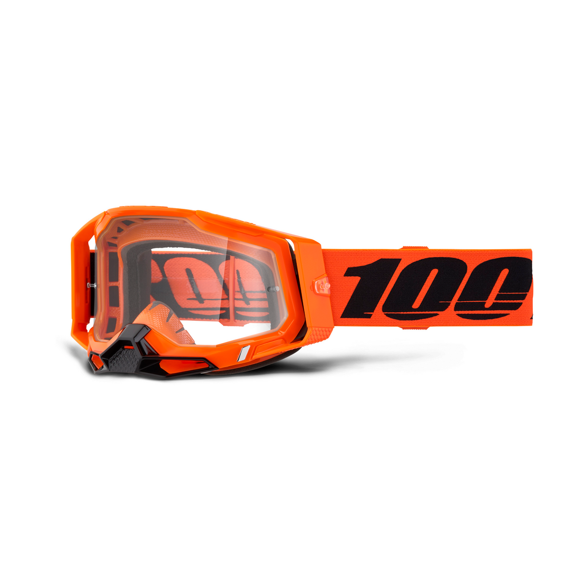 100% RACECRAFT 2 NEON ORG CLR LENS 50009-00036