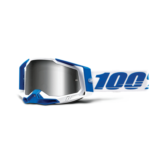 100% RACECRAFT 2 GOG ISOLA MIRROR SILVER FLAS 50010-00005