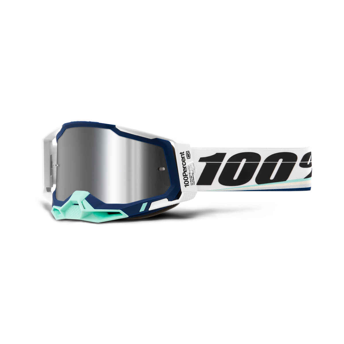 100% RACECRAFT 2 GOG ARSHAM MIRROR SILV FLASH 50010-00011