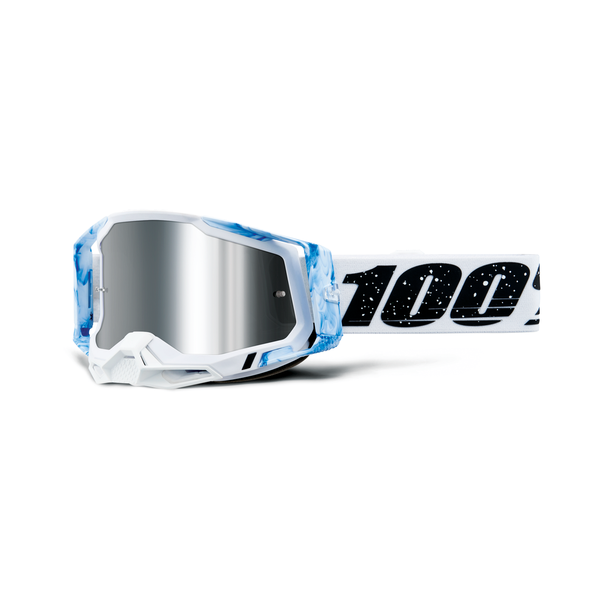 100% RACECRAFT 2 GOG MIXOS MIRROR SILVER FLAS 50010-00020