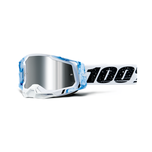 100% RACECRAFT 2 GOG MIXOS MIRROR SILVER FLAS 50010-00020